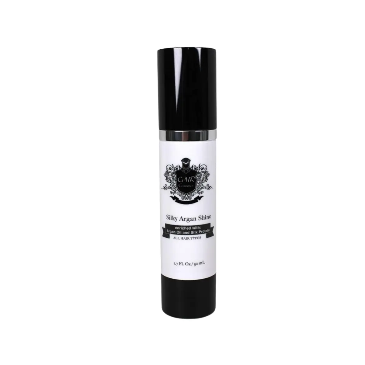 CMR COSMETICS Silky Shine Argan Oil Hair Serum - Keratin Enriched, Moisture Lock Serum, Nourishing Care, Hydration Boost, Protective, Versatile for All Hair Types, Men & Women, Healthy Hair