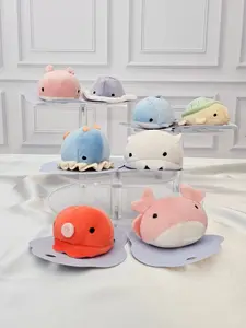 Marshmallow Aquamie - Plush Magnet - Soft Squishy Sea Life