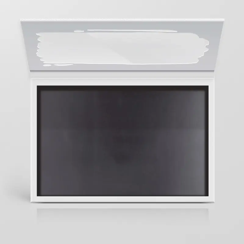Painted Blank Canvas Empty Magnetic Palette for Traveling or Makeup Artists Depotting by James Charles