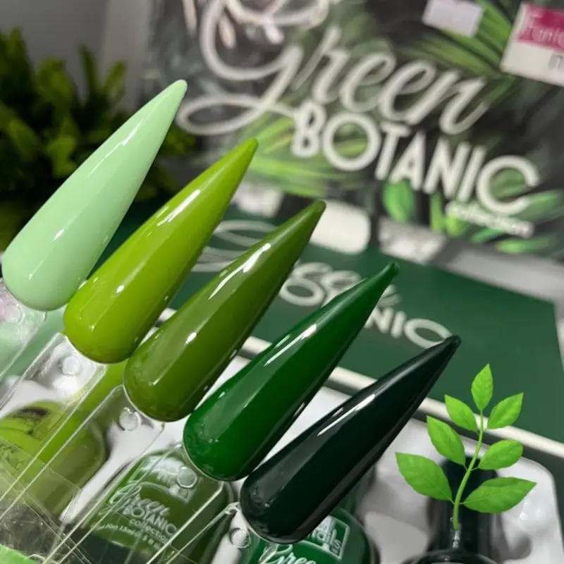 COLECCIÓN - GREEN BOTANIC - FANTASY NAILS 5 PIEZAS