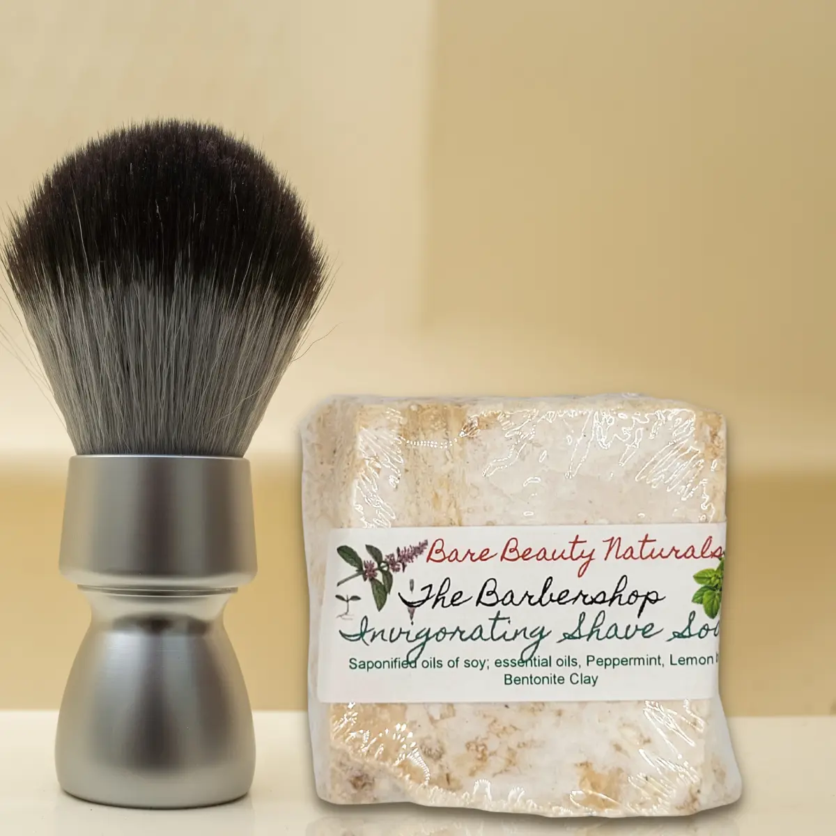 The Barbershop - All Natural Shave Soap by Bare Beauty Naturals
