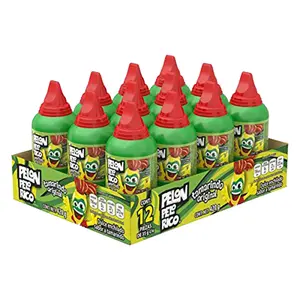 Pelon Pelo Rico Tamarind Paste Mexican Candy (12 Count), Sweet, Original Snack Bonbon Tangy Traditional. Dulces Mexicanos