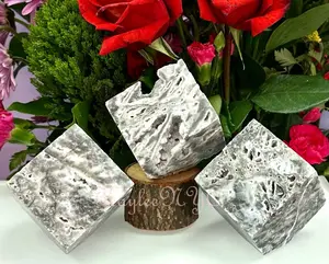 Wholesale Lot 3 pcs Natural Sphalerite Cube Crystal Healing Energy 3.2-3.5lbs