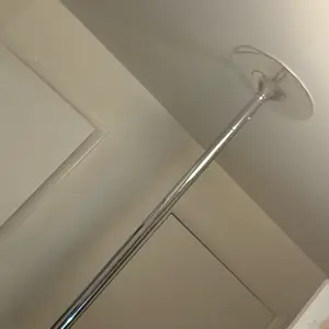 【Valentine Gift】Yaheetech Professional 45mm Portable Chrome Dance Pole, with 2 Modes Spinning Static Dancing Pole For Home Portable Removable Home Dancing Pole, Height Adjustable 7'-9'