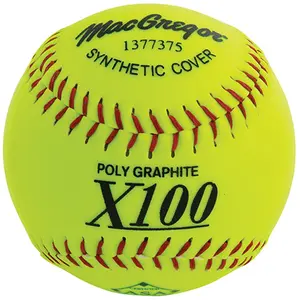 MacGregor  12 in. X52RE ASA Slow Pitch Softball, Synthetic