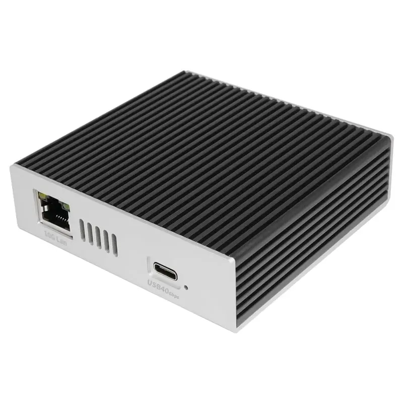 IO Crest SI-TDB50130 USB4.0 40Gbps 6-in-1 Hub, 1x RJ45 10G Ethernet Port, 3x USB-A, 1x TF, 1x SD Card Reader