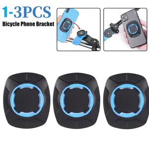 1Pcs-3PCS Motorcycle Bicycle Phone Bracket Patch Sticker GPS Computer Mount Phone Back Stickers Cycling Bracket Patch for MTB Universal Phone Holder
