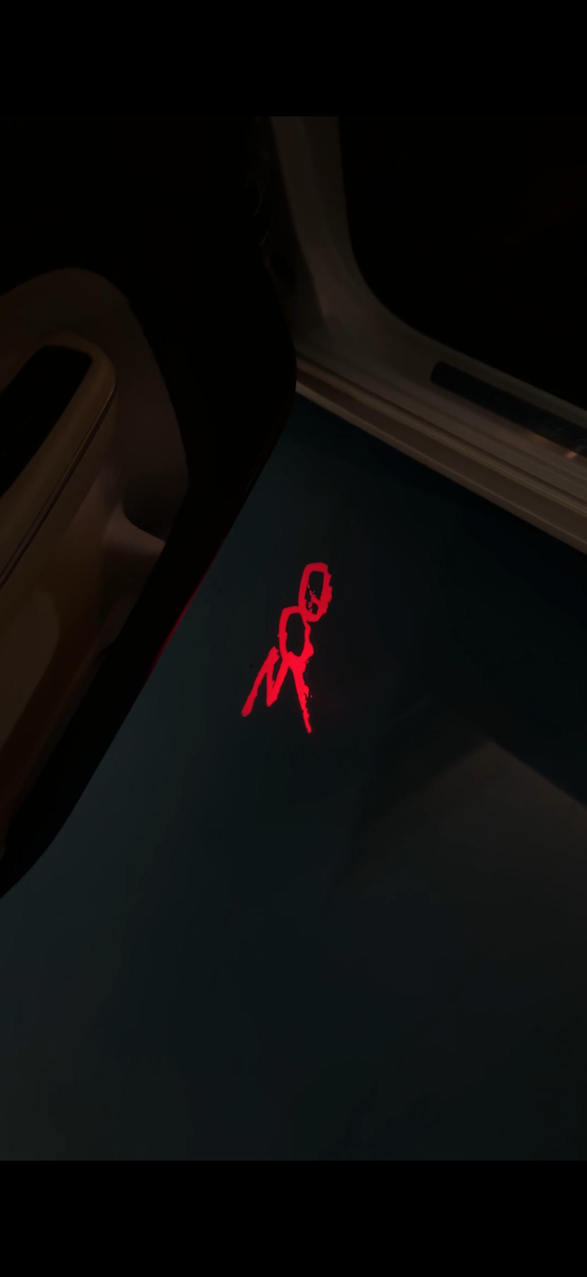 LED Car Door Puddle Lights for Dodge Charger/Challenger - SRT,Hellcat,Scat Pack,R/T HD Logo Projection,1 Pair or Full-Car 4-Pack,Cooler Copper Sink Projector Lighting Assemblies,Automotive Decorative Accessory, Car Logo Light Projector Lighting Assemblies