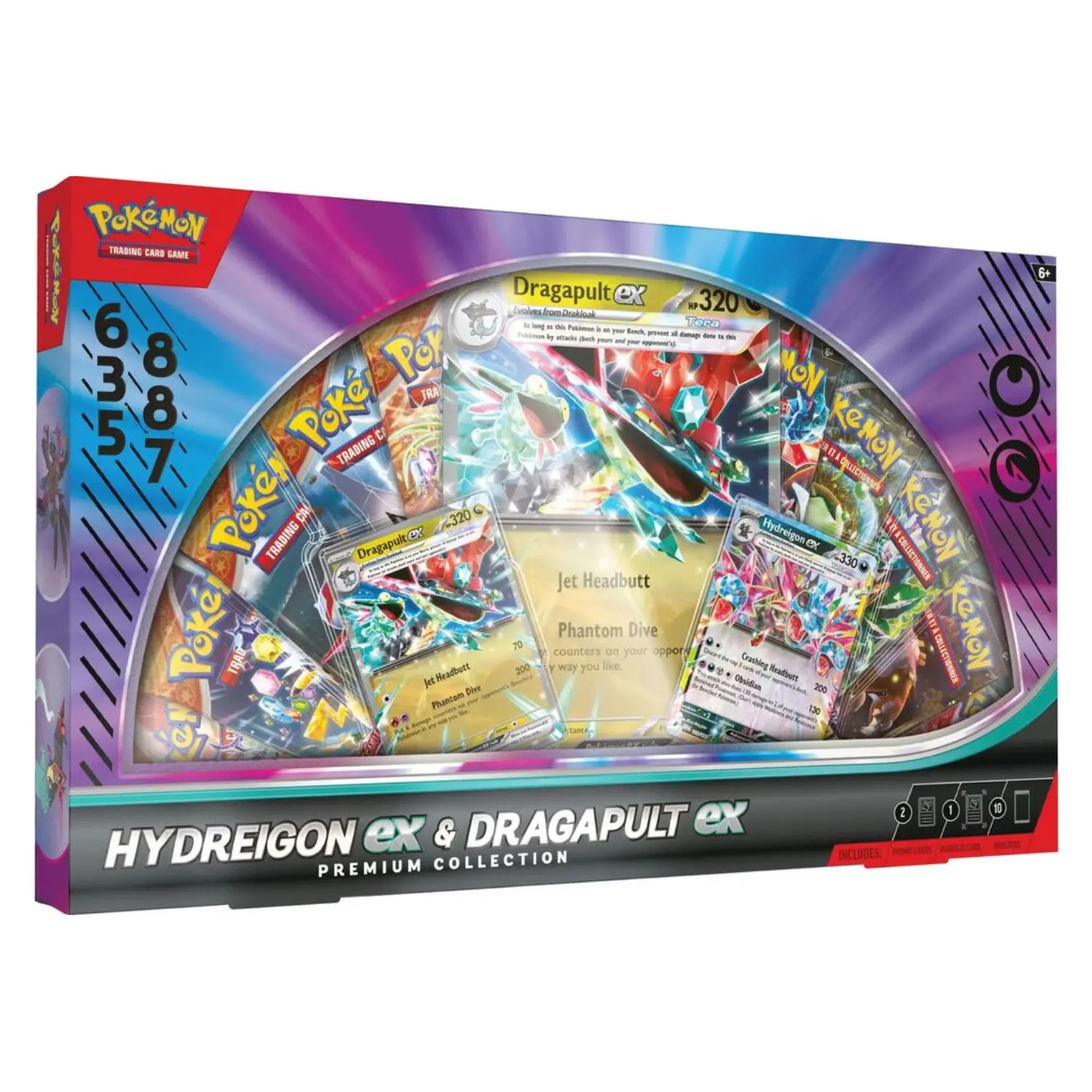 Pokemon Hydreigon & Dragapult Premium Collection English Pokemon Trading Card Game