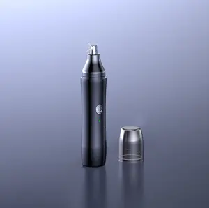 Electric Nose & Ear Hair Trimmer | USB Rechargeable Painless Eyebrow Hair Grooming Kit for Men  Portable Travel Design