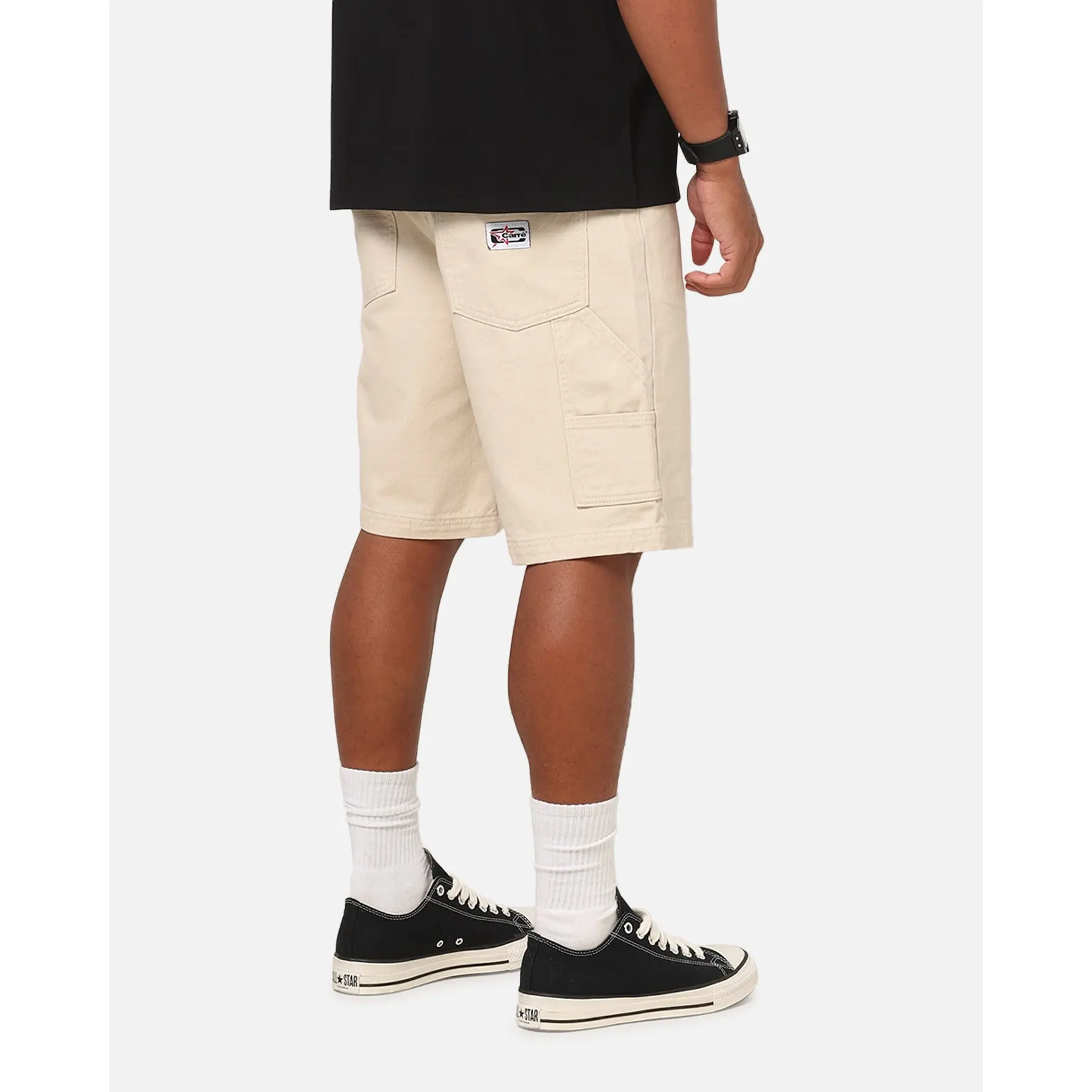 Carre Carpenter Jorts Ecru