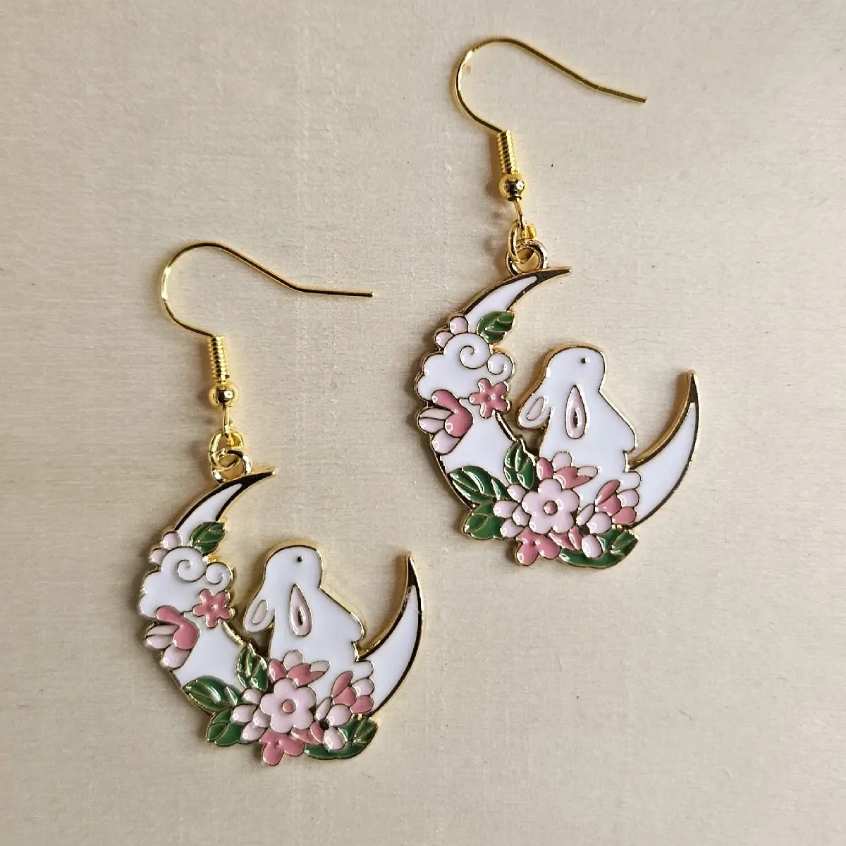 Bunny Earrings Hypoallergenic