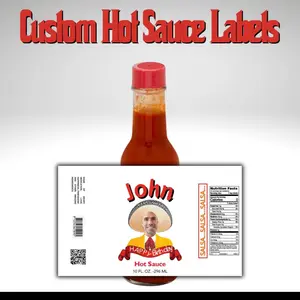 Personalize tapatío bottle labels