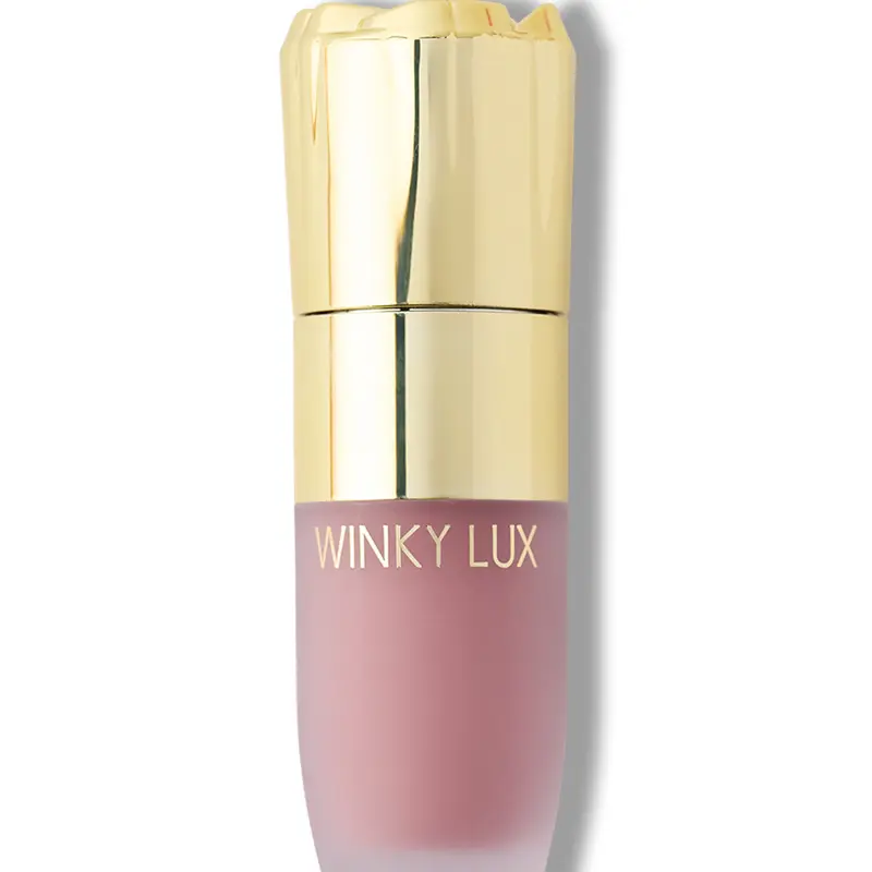 Winky Lux Cheeky Rose Liquid Blush 6 ml / 0.21 fl oz | Lightweight Gel-Cream Blush with Hyaluronic Acid, Calendula & Evening Primrose, Velvet Finish, 5 Shades