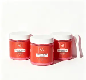 VB Azucar Glow Exfoliant & Brightening Sugar Scrub , Natural Hydrating Facial & Body Cleanser, Gentle Sugar Exfoliator for Smoother Skin, Refines Texture & Boosts Radiant Complexion