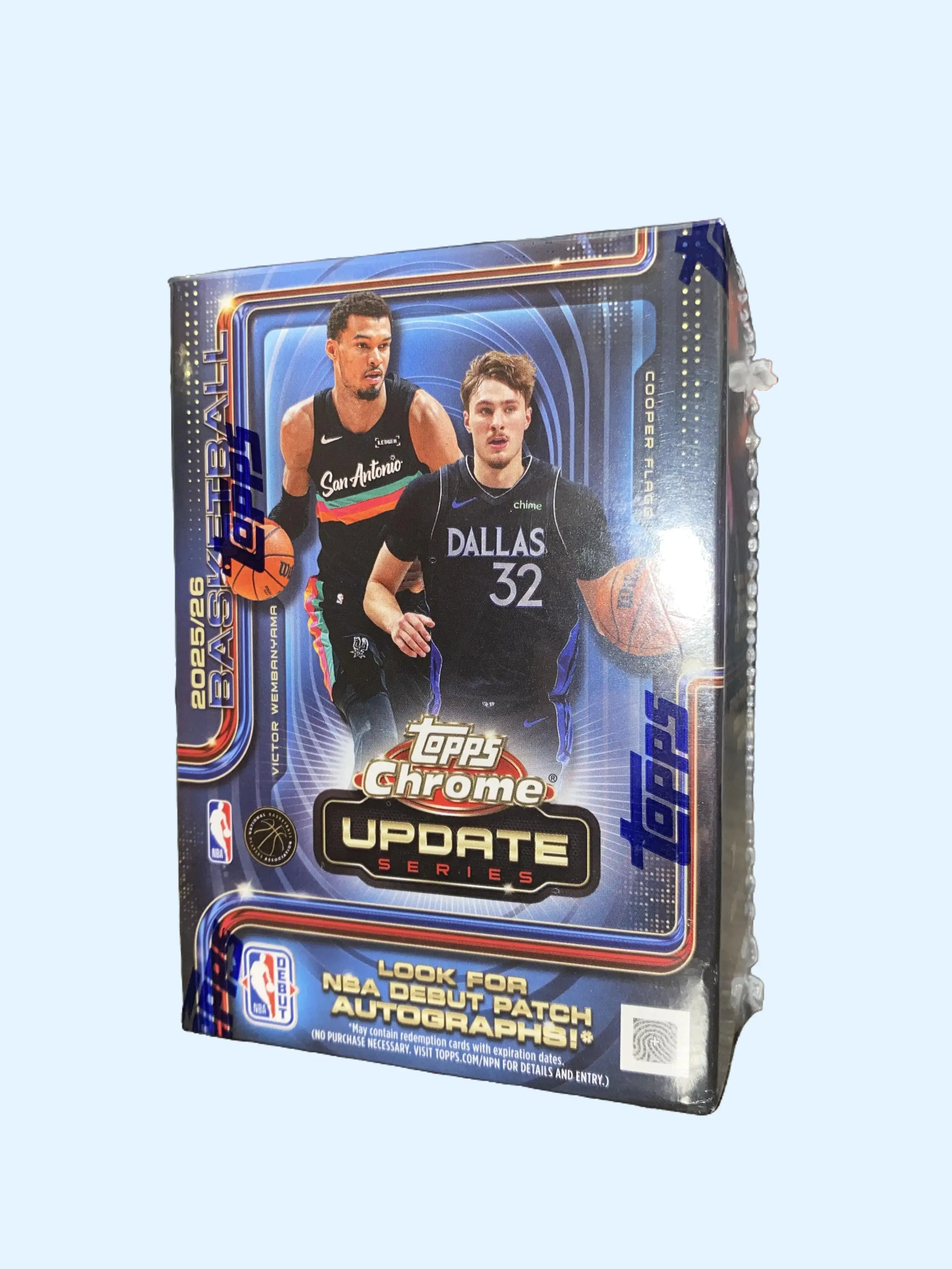 2025/26 Topps Chrome Update Series Basketball Value Box
