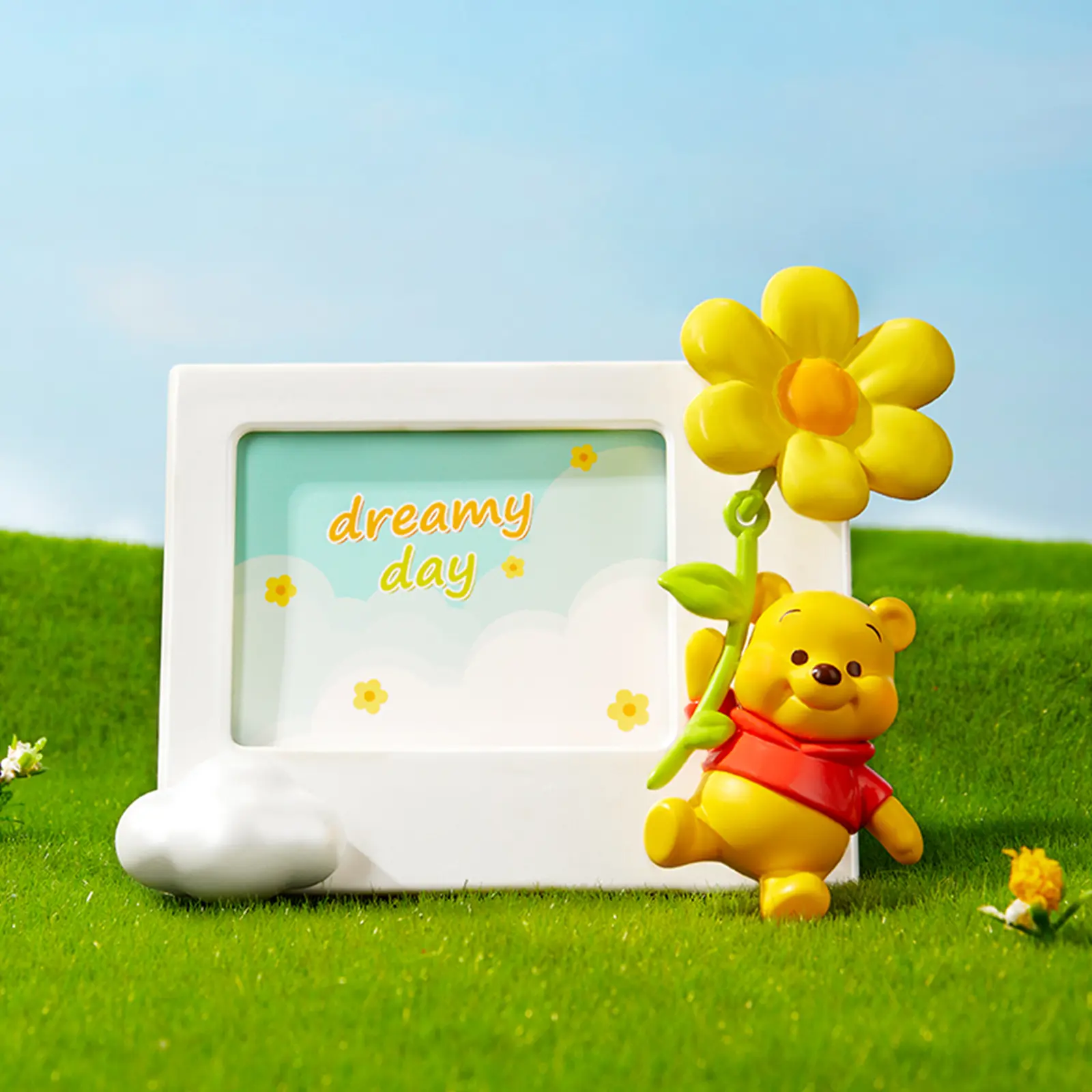 MINISO Disney Winnie the Pooh Polaroid Series Blind Box | 3D Magnetic Figure, DIY Photo Frame & Fridge Magnet | Cute Desktop Decor, Licensed Aesthetic Gift #WinnieThePooh #PoohBlindBox #MagneticDecor