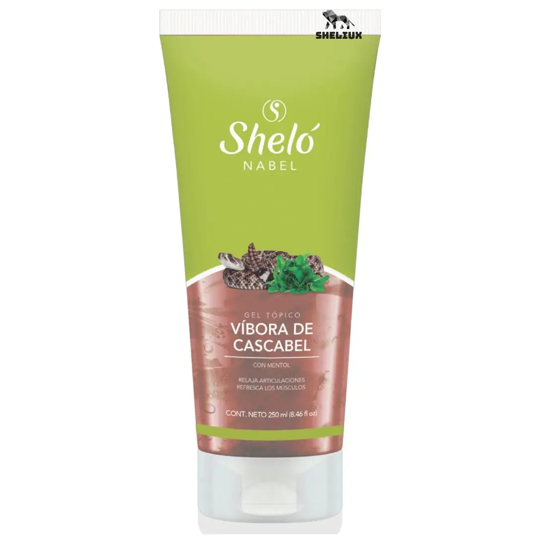 Shelo Nabel – Massage Gel with Menthol & Rattlesnake Extract (250ml)