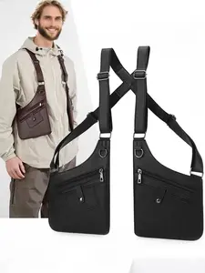 larger- sized Adjustable underarm backpack, anti-theft hidden storage space, tactical waterproof outdoor backpack, backpack for outdoor activities, sports, fitness and travel, father's fashionable gift for festivals and parties