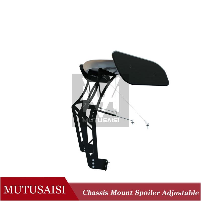 MUTUSAISI Universal 55inch GT Racing Spoiler Chassis Mount Trunk Wing Accessories for Most Vehicles MUTUSAISI Universal 55inch GT Racing Spoiler Chassis Mount Trunk Wing Accessories for Most Vehicles