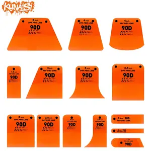 14pcs PPF Vinyl Film Installation Squeegees with Multi-Shape Applicators Suitable for Car Wrapping, Film (PPF), for Auto Detailing, Vinyl Wrap Accessories for Hobbyists & Professionals