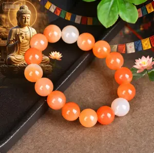 Spiritual Energy Orange Calcite Protection Bracelet
