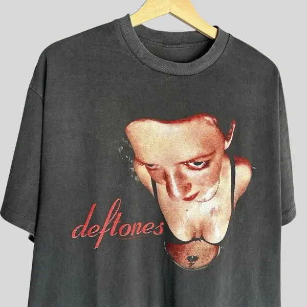 Deftones Around The Fur 1998 Retro Album Tee, Vintage Music Style