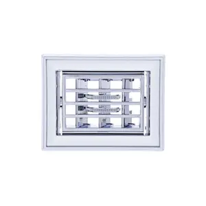 United Pacific - Chrome Plastic Lower A/C Vent for Peterbilt 1987 to 2000