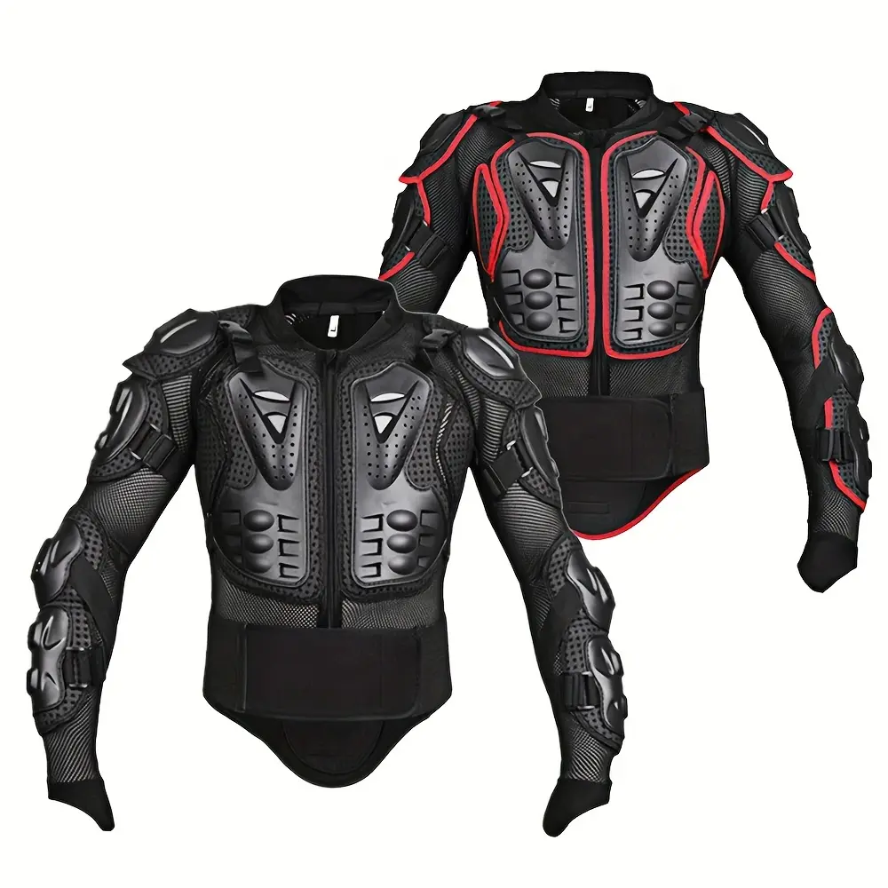 BMX Full Body Armor Jacket Spine Chest Protection Gear Riding Protector ...