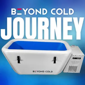 Beyond Cold Journey – Portable Inflatable Cold Plunge Tub with Chiller for Fitness Recovery, Muscle Soreness, Pain Relief, Mental Clarity, and Athlete Injury Prevention