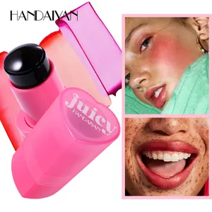 Long-Lasting Moisturizing Jelly Blush Stick, Natural Finish, Non-Toxic Ingredients, Suitable for All Skin Types, Single Pack