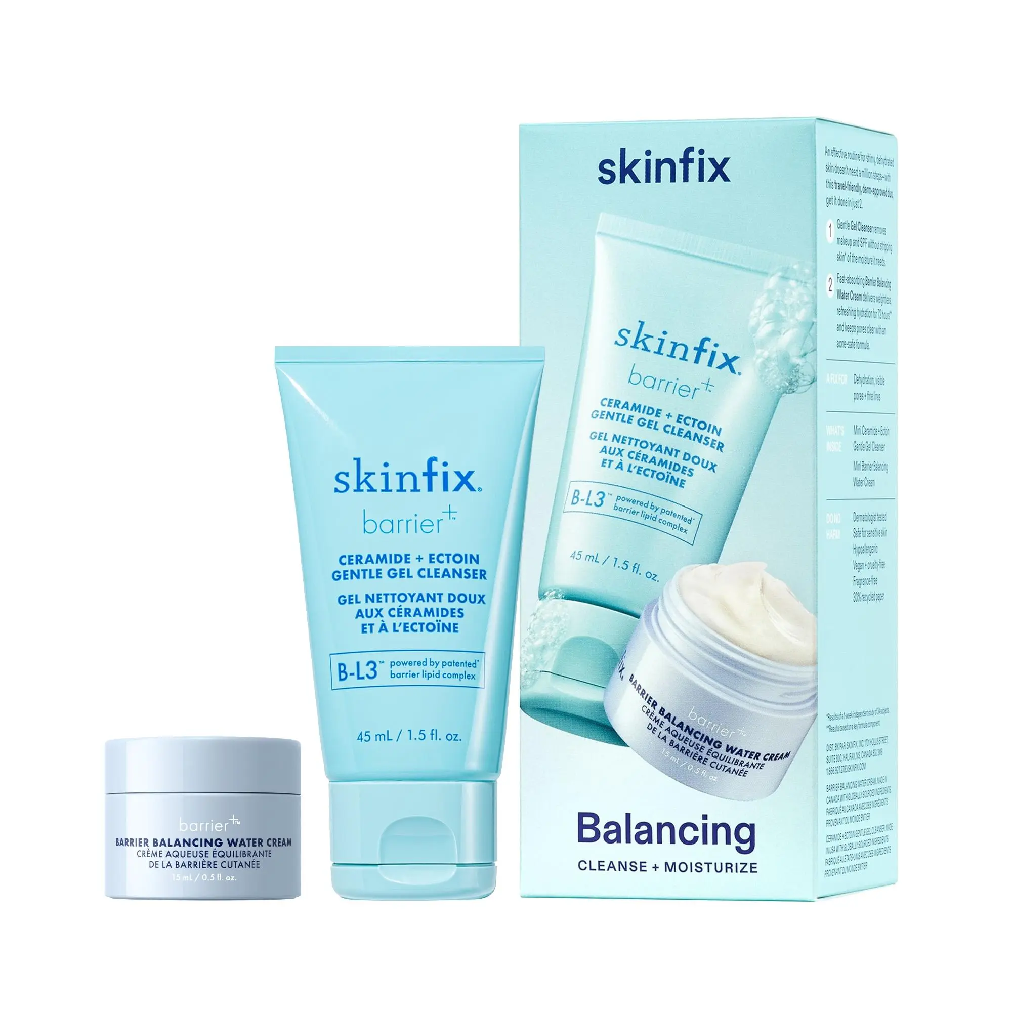 Skinfix Balancing Cleanse + Moisturize Set Skinfix Balancing Cleanse + Moisturize Set