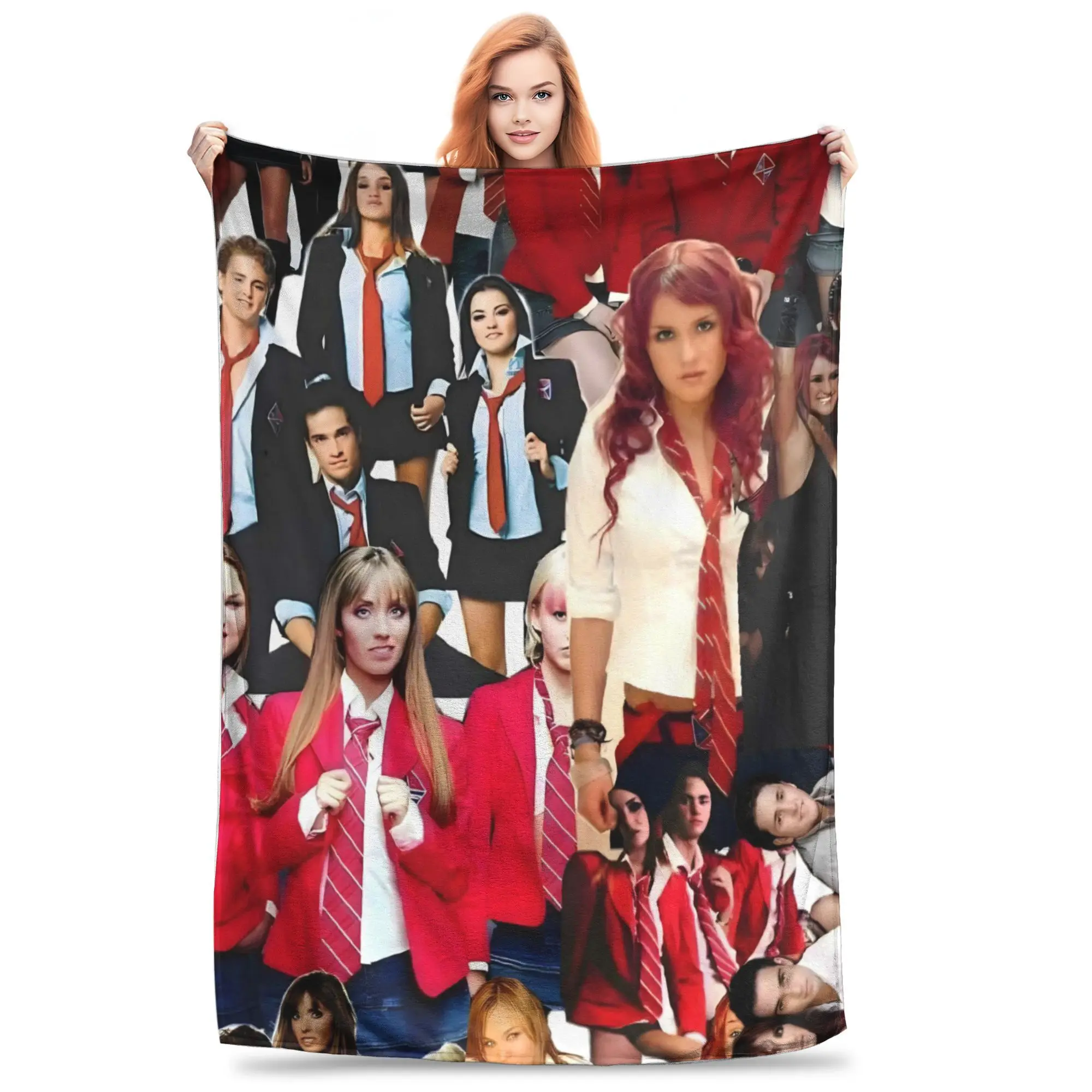 Rebel Blanket Sofa Bedroom Bed Home Office Nap Blanket Car Travel Picnic Blanket Gift Blanket 80*60
