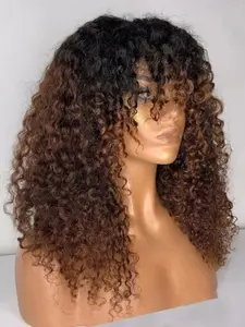 Fashion Soft 26-Inch 180% Density Lace Front Wig, Curly Heat Resistant Synthetic Hair, Gradual, No Glue, Daily Use