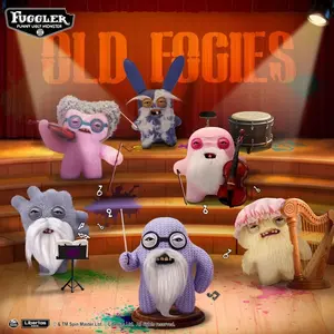 Fuggler Old Fogies Series Plush Dolls Ugly-Cute Funny & Trendy Play Figures with Unique Character Designs for Collectors and Fans