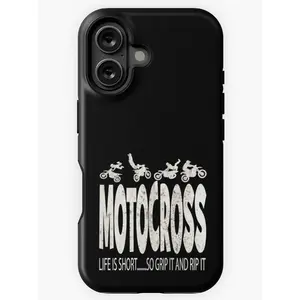 Motocross Dirt Bike T Shirt DirtBike Supercross Rider and Gifts iPhone Case Funny Gift For You