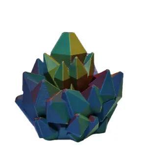 Crystal Fidget Spinner 3d Print