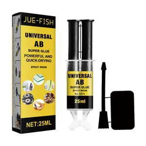 Jue-Fish Casting Adhesive, Epoxy Resin AB Adhesive Waterproof And High Temperature Resistant Multi-functional Metal Crack Repair Adhesive