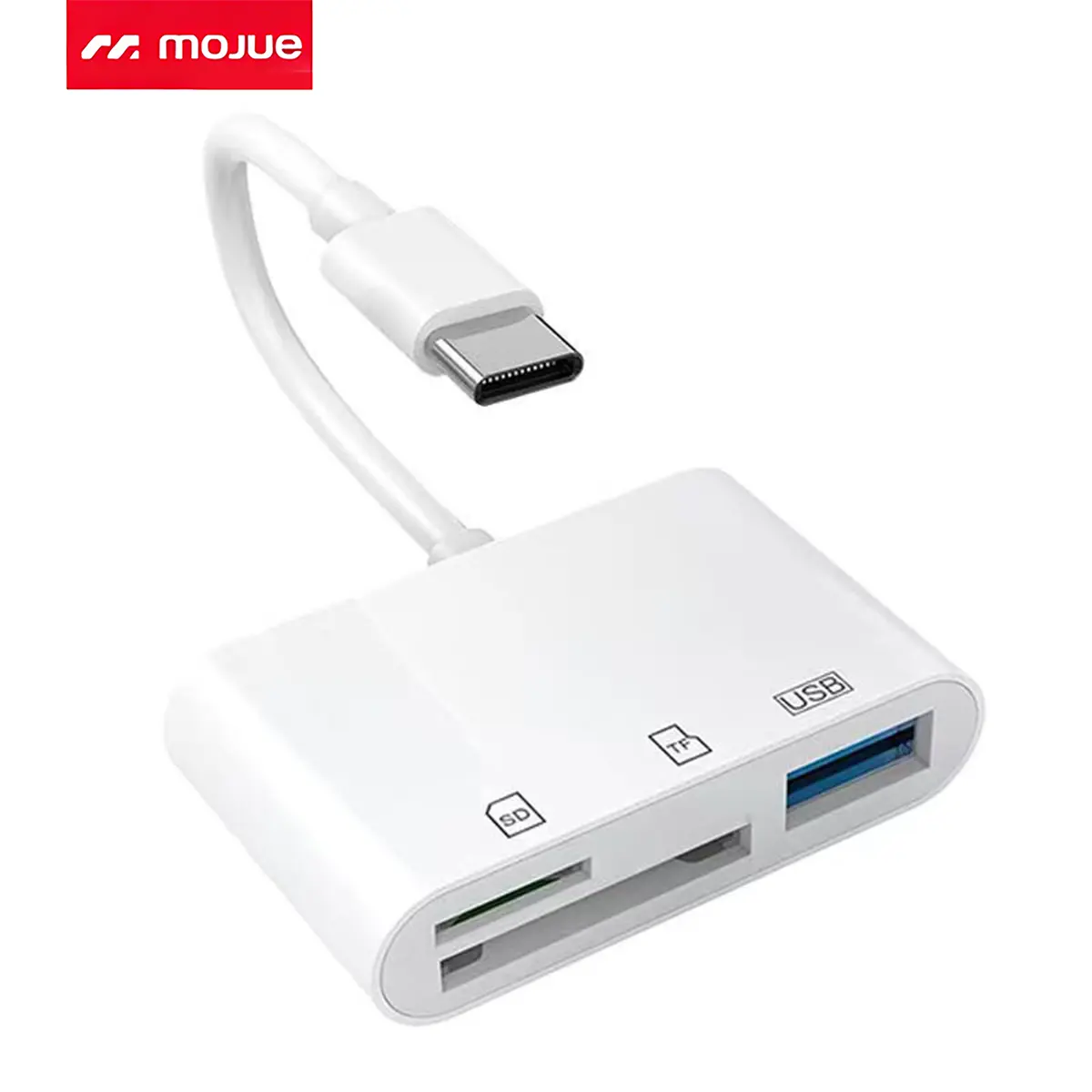 5-in-1 SD Card Reader for iPhone,iPad,USB-C Devices, Lightning/USB-C Dual Port Adapter, Supports SD/MicroSD & USB 3.0, Fast Transfer, Plug & Play, No App Needed Usb C Hub tiktokshopbacktoschool,back to school,back to school haul