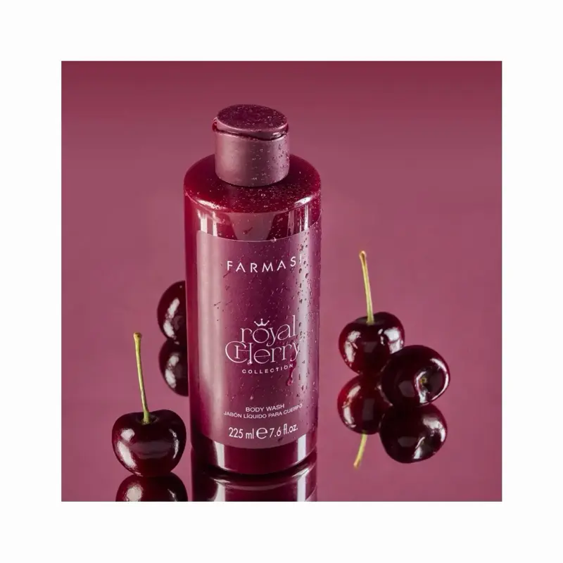 Royal Cherry body wash Farmasi