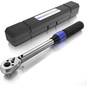 1/4-inch Drive Click Torque Wrench 20-220 in.lb / 2.3-24.9 Nm/Heavy Duty/Dual Direction/High hardness/Long lifetime/Stored In a Solid Case