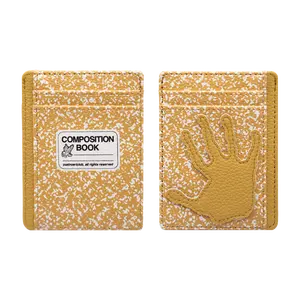 Notebook Card Holder (Mustard Yellow)