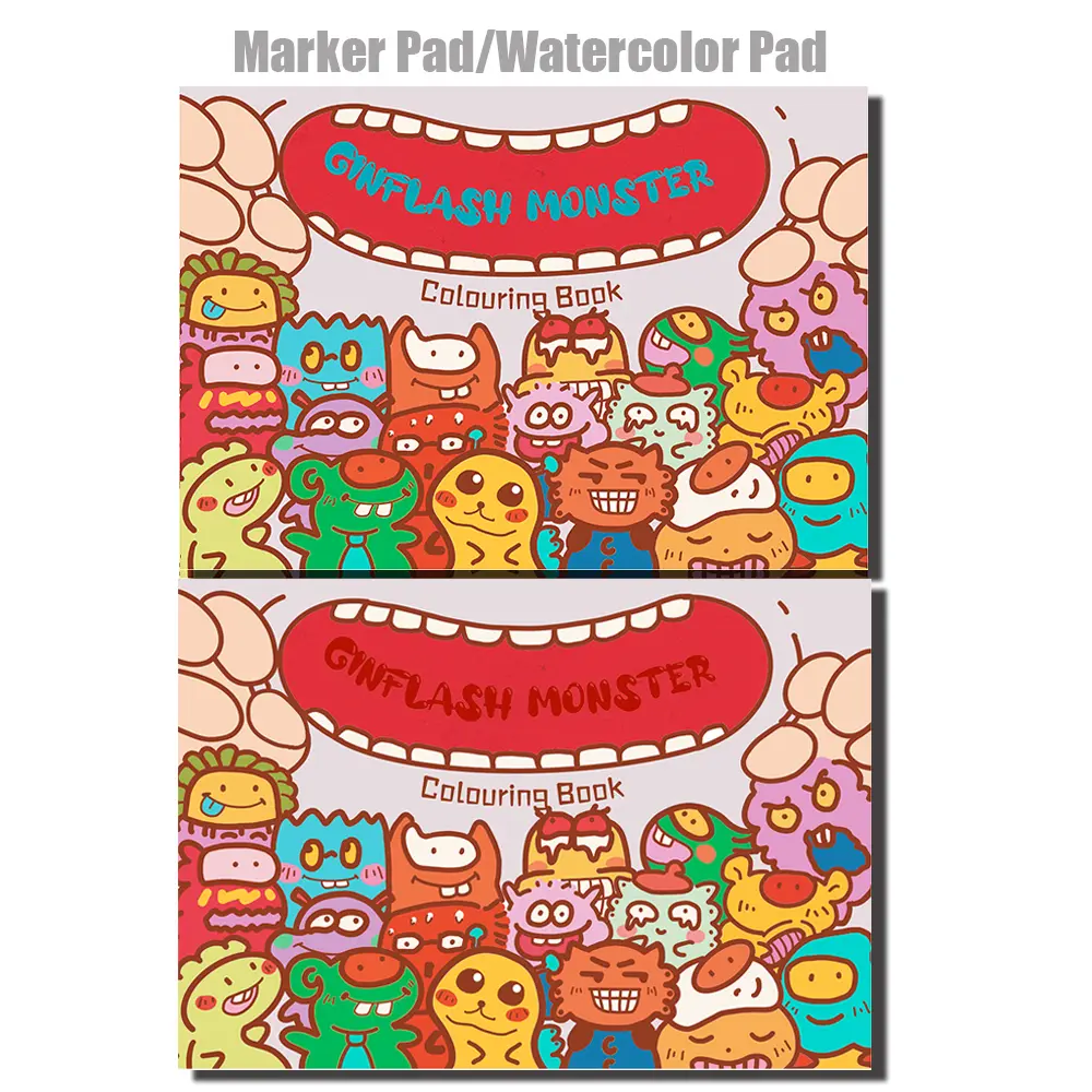 Ginflash Scrapbooking Set, Versatile Coloring and Crafting Kit with Cute Cartoon Animal Scrapbook Decals, Decoration Stickers, Cute Cartoon Technical Drawing Supplies, Washi Stickers, Bookmark Markers, Watercolor Pans for Computers & Laptops
