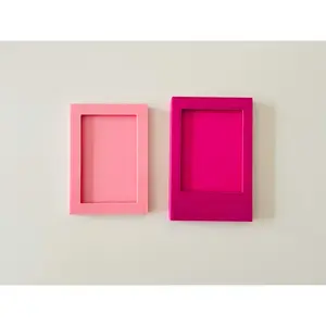 Mini Magnetic Picture Frame NFC Tag Option, 3 Pack Mini Magnetic Photo Frames For Locker or Office