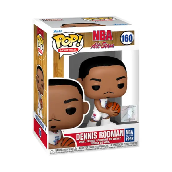 Funko Pop Vinyl Figure NBA All Stars Dennis Rodman 160
