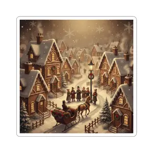 Cozy Winter Village Stickers