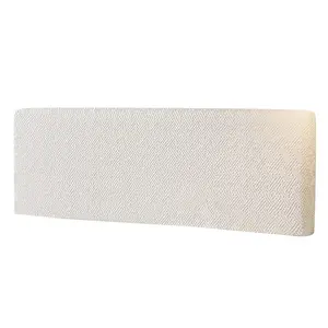 Diamond Pattern Simple Headboard Upholstery, Nordic-Style Bedroom Soft Furnishing Backrest, Removable Washable Fabric, Enhances Sleep Comfort and Bedroom Warmth.