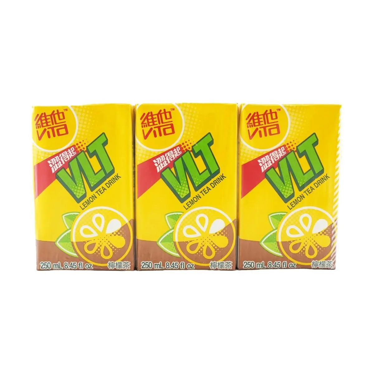 VITASOY Vita Lemon Tea Hong Kong Style 250ml x 6 Cans - Authentic Refreshing Drink