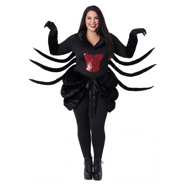 Plus Size Black Widow Costume for Women