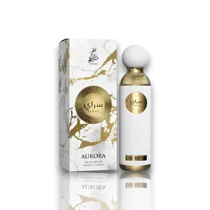 Sahari | Saray | Aurora | Unisex Fragrance | 200 ML 6.76 OZ | Eau De Parfum | Coconut Powder - Heliotrope & Madagascar Vanilla